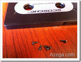 Cassette Tape Adaptor Screws